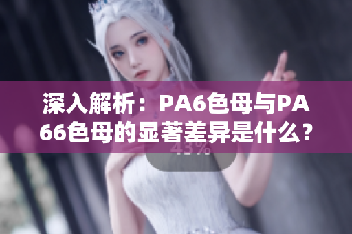 深入解析：PA6色母與PA66色母的顯著差異是什么？