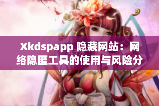 Xkdspapp 隱藏網(wǎng)站：網(wǎng)絡(luò)隱匿工具的使用與風(fēng)險(xiǎn)分析