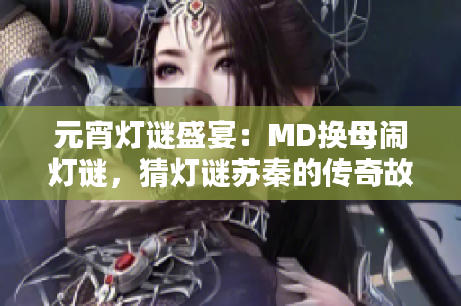 元宵燈謎盛宴：MD換母鬧燈謎，猜燈謎蘇秦的傳奇故事