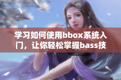 學習如何使用bbox系統(tǒng)入門，讓你輕松掌握bass技巧