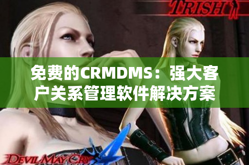 免費(fèi)的CRMDMS：強(qiáng)大客戶關(guān)系管理軟件解決方案