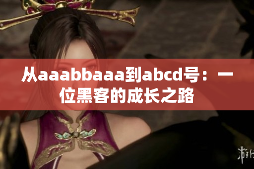 從aaabbaaa到abcd號(hào)：一位黑客的成長之路