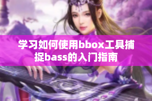 學(xué)習(xí)如何使用bbox工具捕捉bass的入門指南