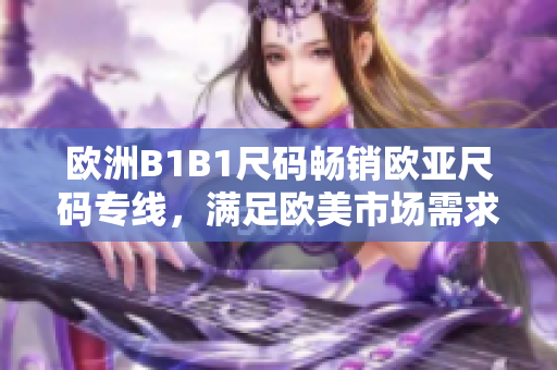 歐洲B1B1尺碼暢銷歐亞尺碼專線，滿足歐美市場需求