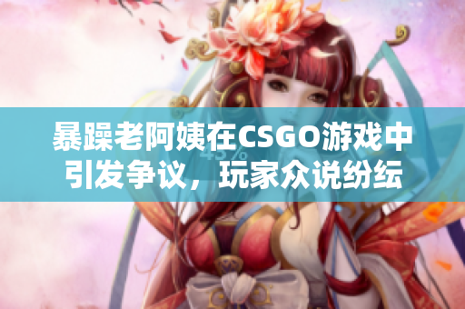 暴躁老阿姨在CSGO游戲中引發(fā)爭議，玩家眾說紛紜