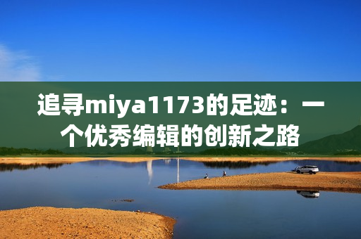 追尋miya1173的足跡：一個優(yōu)秀編輯的創(chuàng)新之路