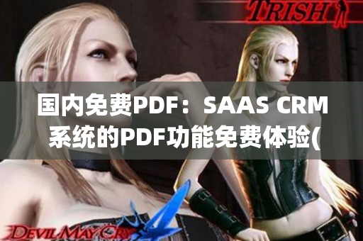 國(guó)內(nèi)免費(fèi)PDF：SAAS CRM 系統(tǒng)的PDF功能免費(fèi)體驗(yàn)(1)