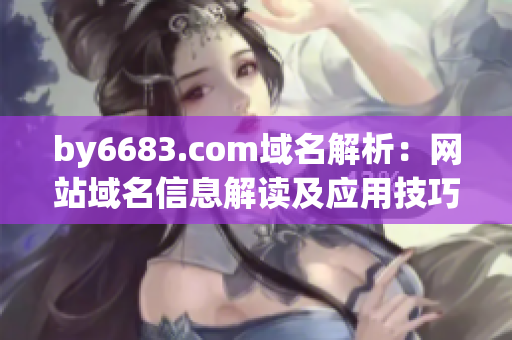 by6683.com域名解析：網(wǎng)站域名信息解讀及應(yīng)用技巧(1)